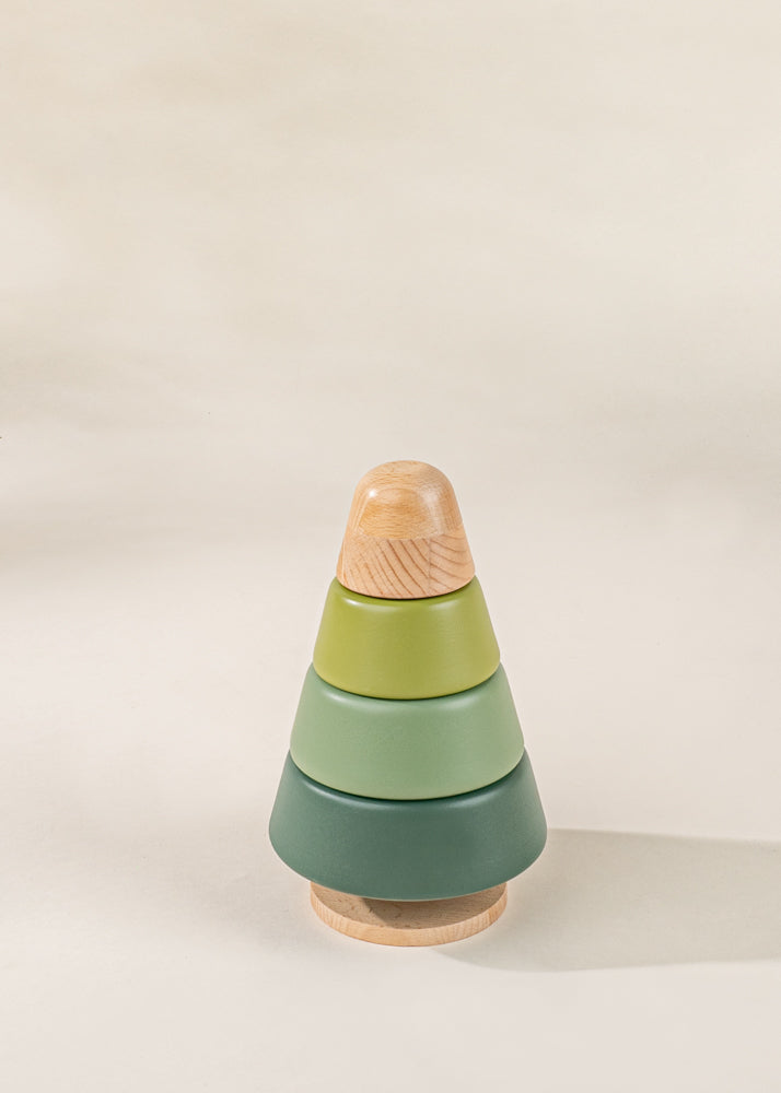 Set of 3 Wooden Stackable Trees