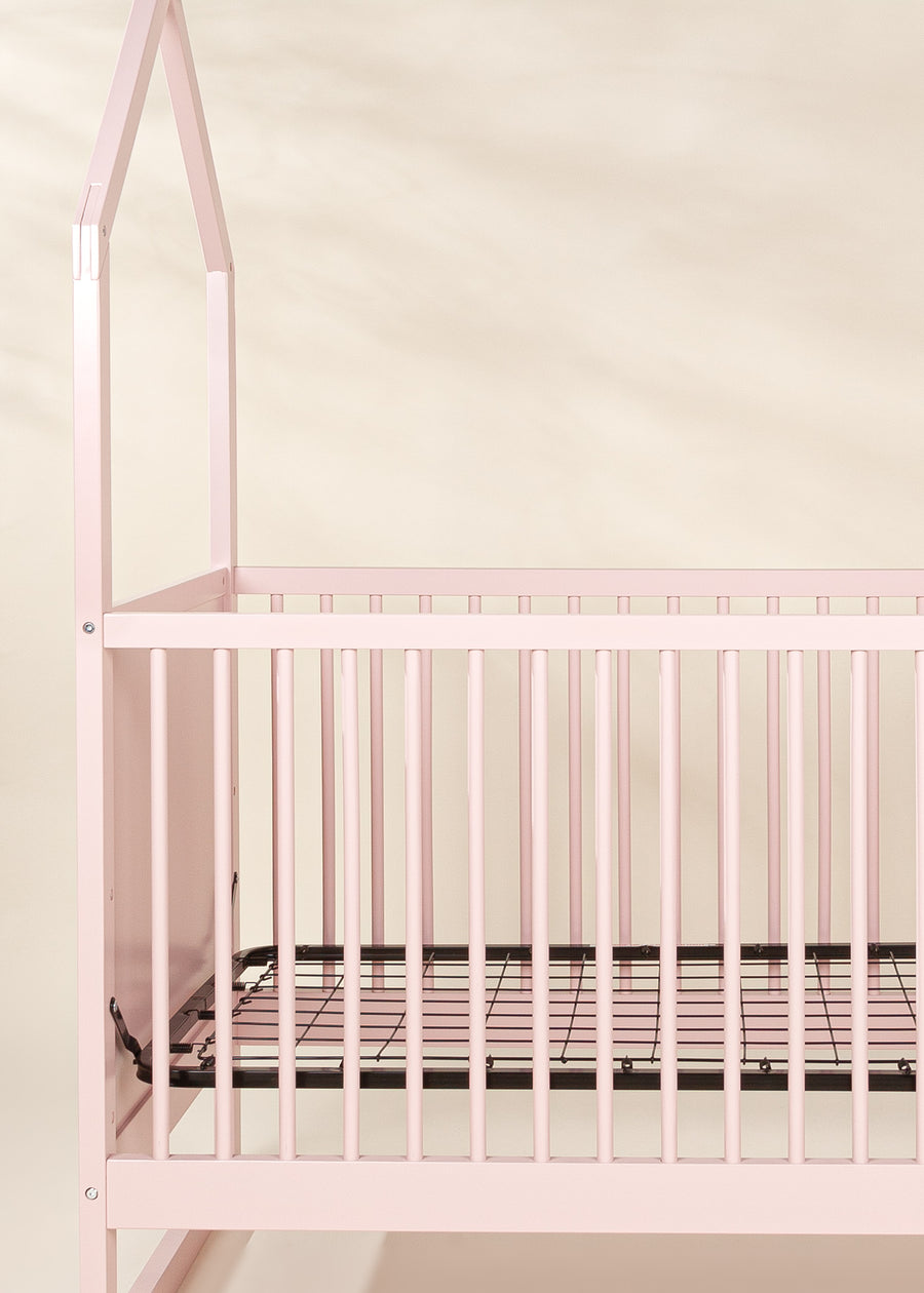 House Baby Crib - PINK