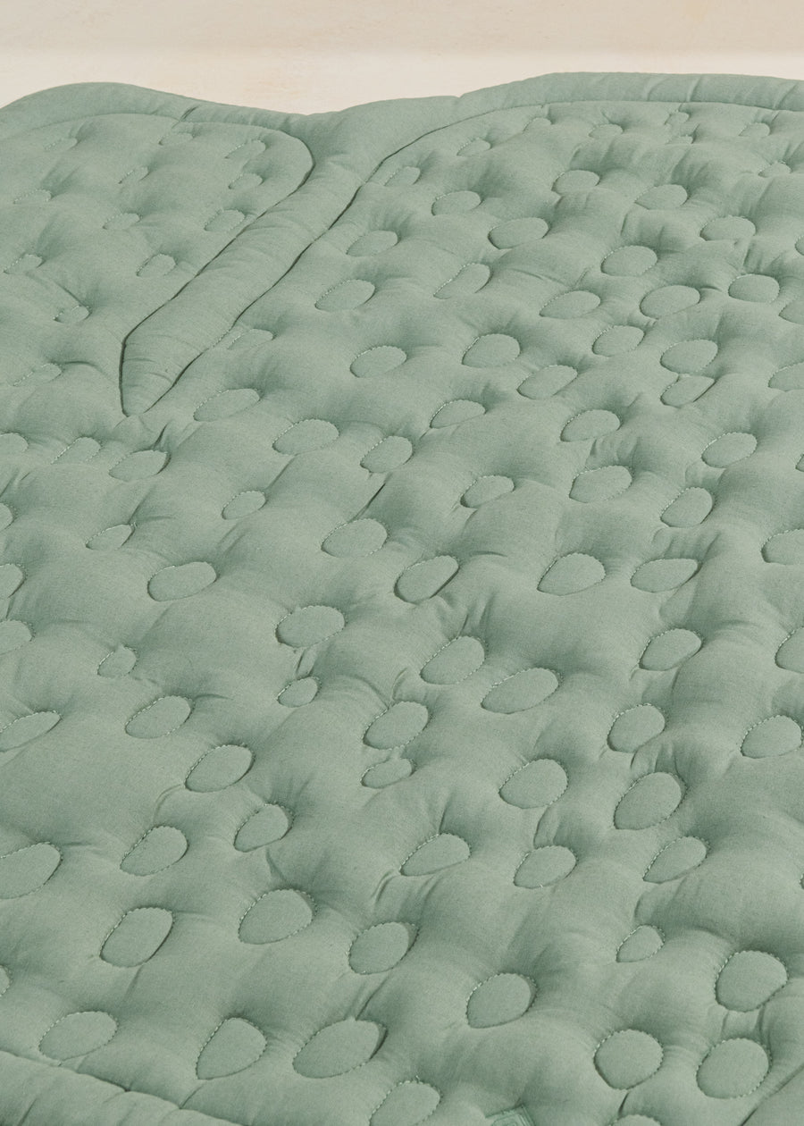 Linen & Cotton Quilted Playmat - CACTUS