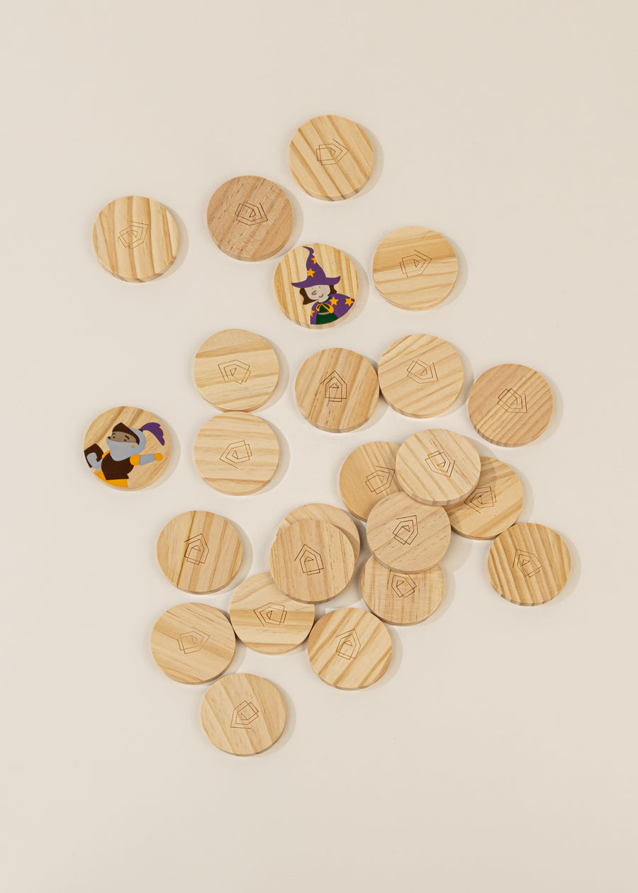 Wooden Memory Game - Imaginarium (24 pcs)