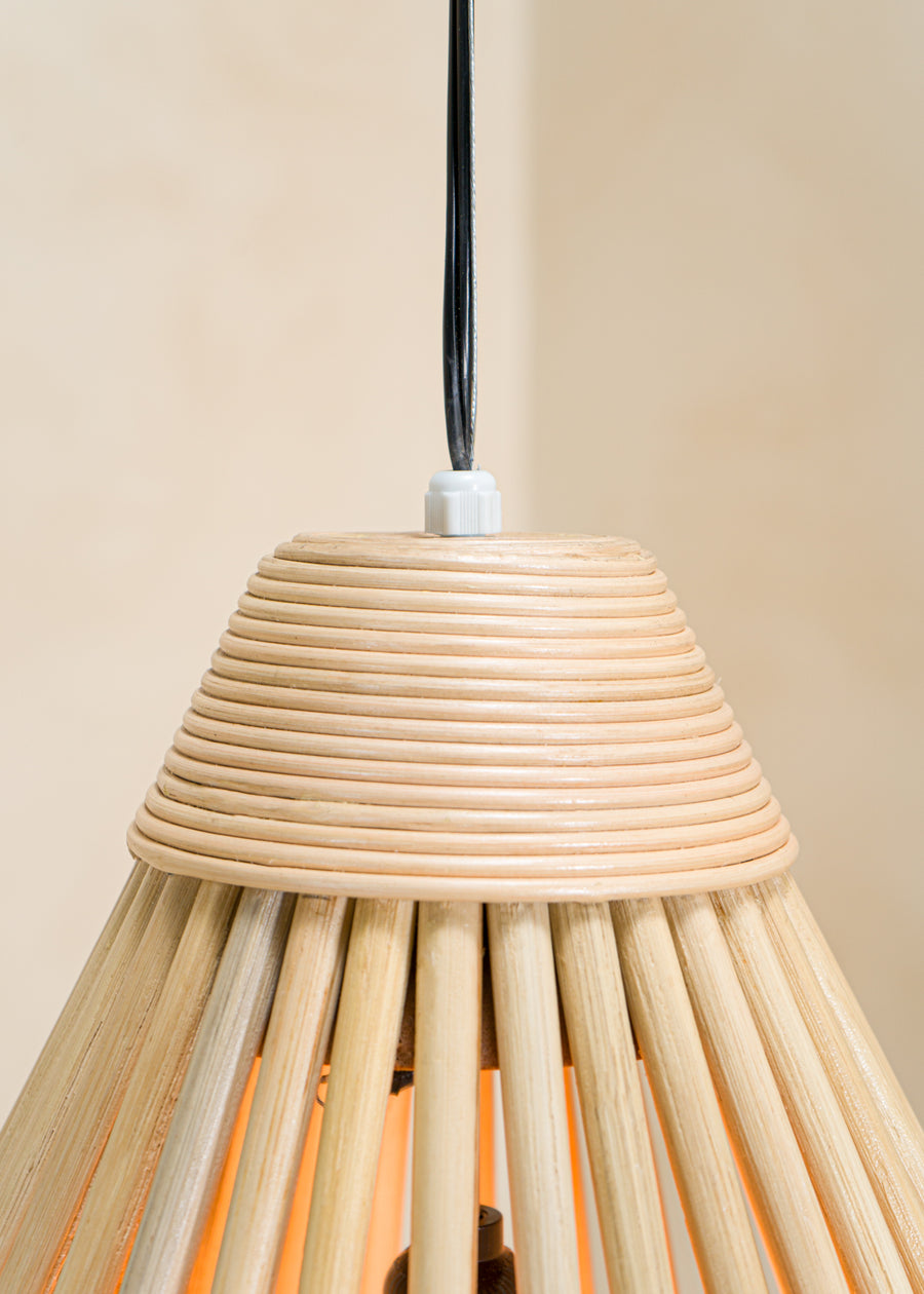 CALLAS Wicker Hanging Lamp - Large