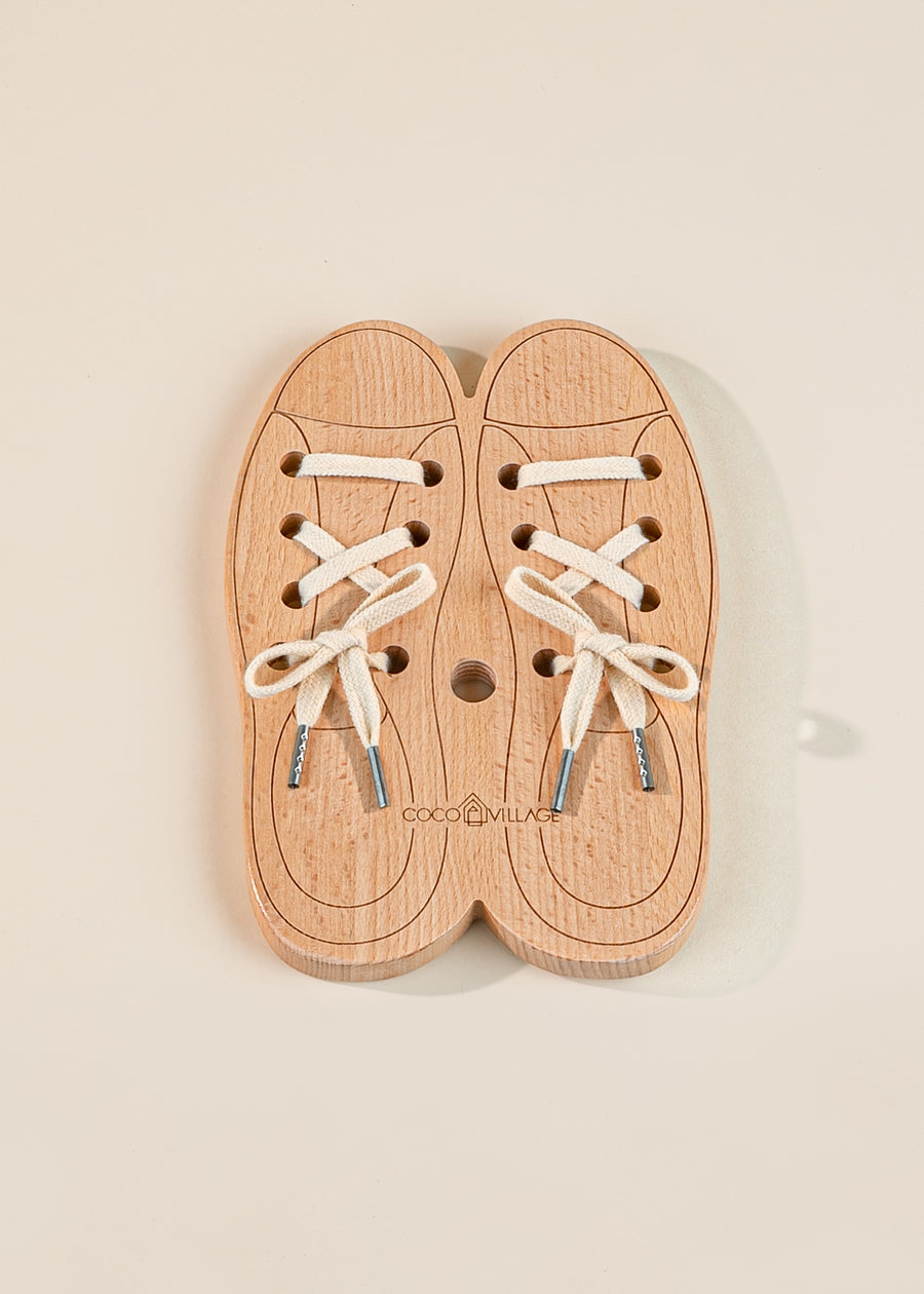 Wooden Lacing Game